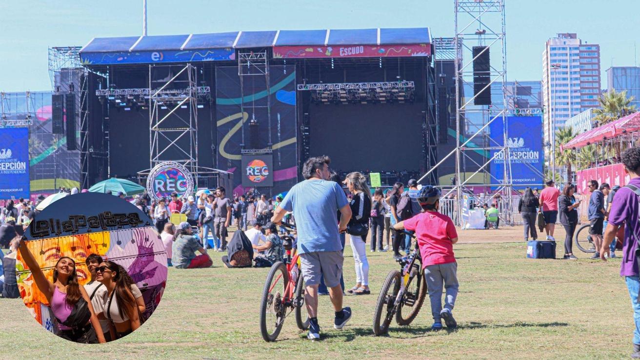 De Lollapalooza al REC 2026: Nombres que podrás ver GRATIS este 28 y 29 de marzo en Concepción