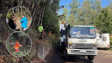 Municipio de San Pedro de la Paz ejecuta trabajos preventivos en sector Pablo Harosteguy