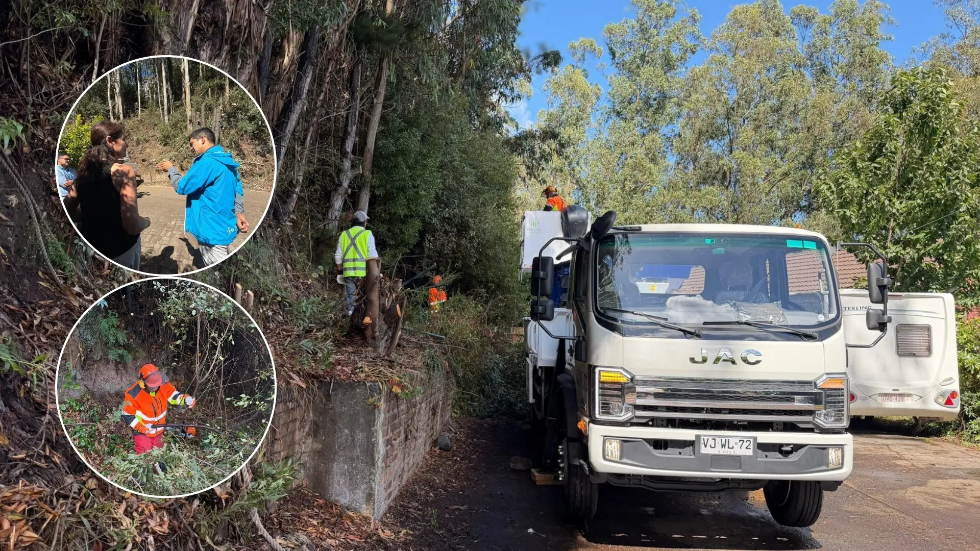 Municipio de San Pedro de la Paz ejecuta trabajos preventivos en sector Pablo Harosteguy