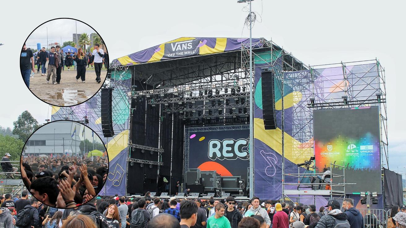 ¿Lluvias o días soleados?: Revisa cómo estará el tiempo para el Festival REC en Concepción