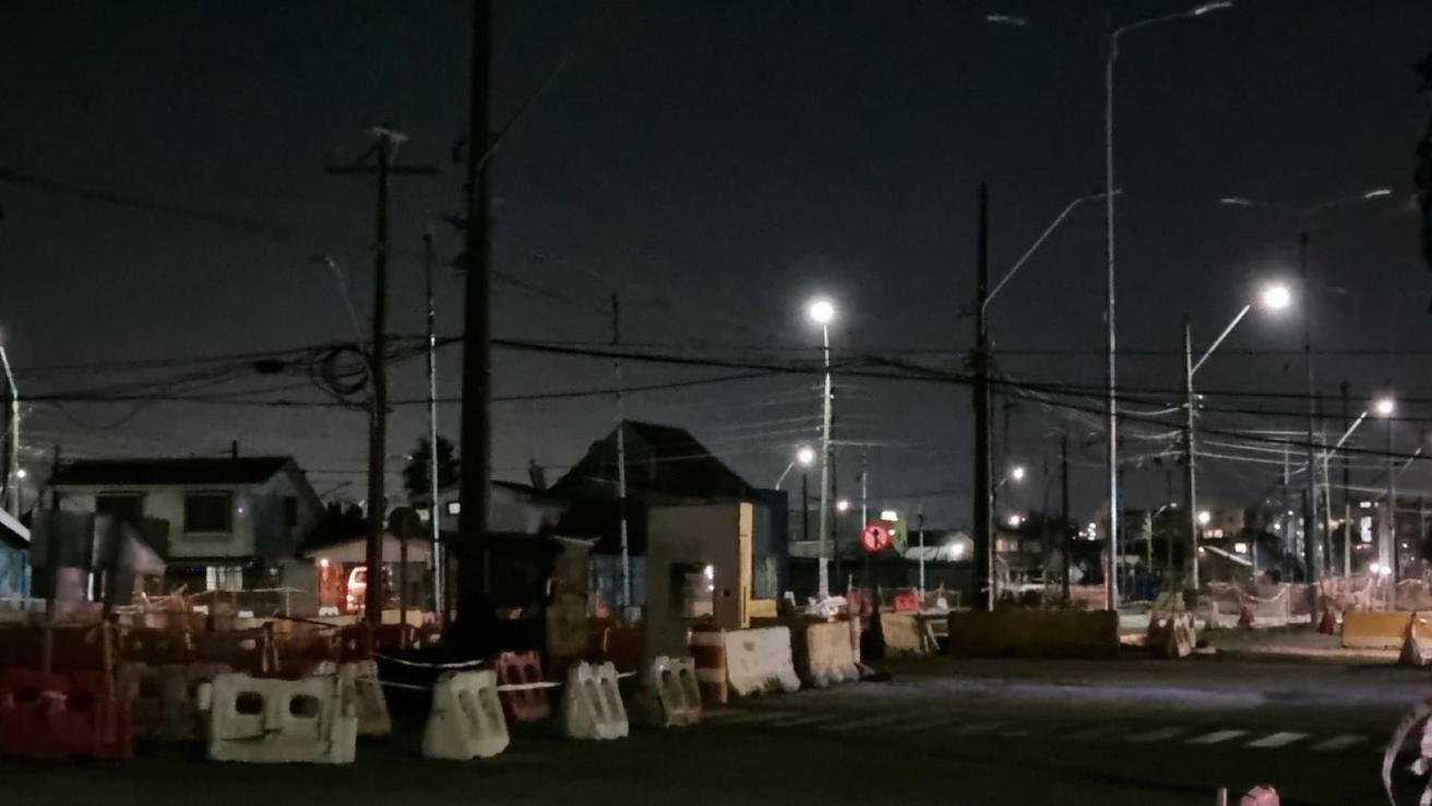Denuncian peligrosas condiciones viales en obras del Eje Colón de Talcahuano: Serviu reporta 61% de avance