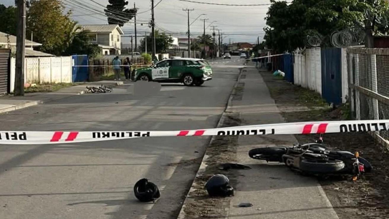 Ciclista de 77 años fallece en Coronel tras ser atropellado por un motociclista en estado de ebriedad