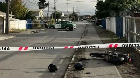 Ciclista de 77 años fallece en Coronel tras ser atropellado por un motociclista en estado de ebriedad