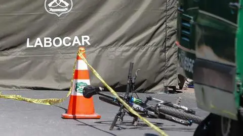 Iba en bicicleta junto a su padre: Niño de 12 años muere tras ser impactado por un automóvil en ruta de Copiapó