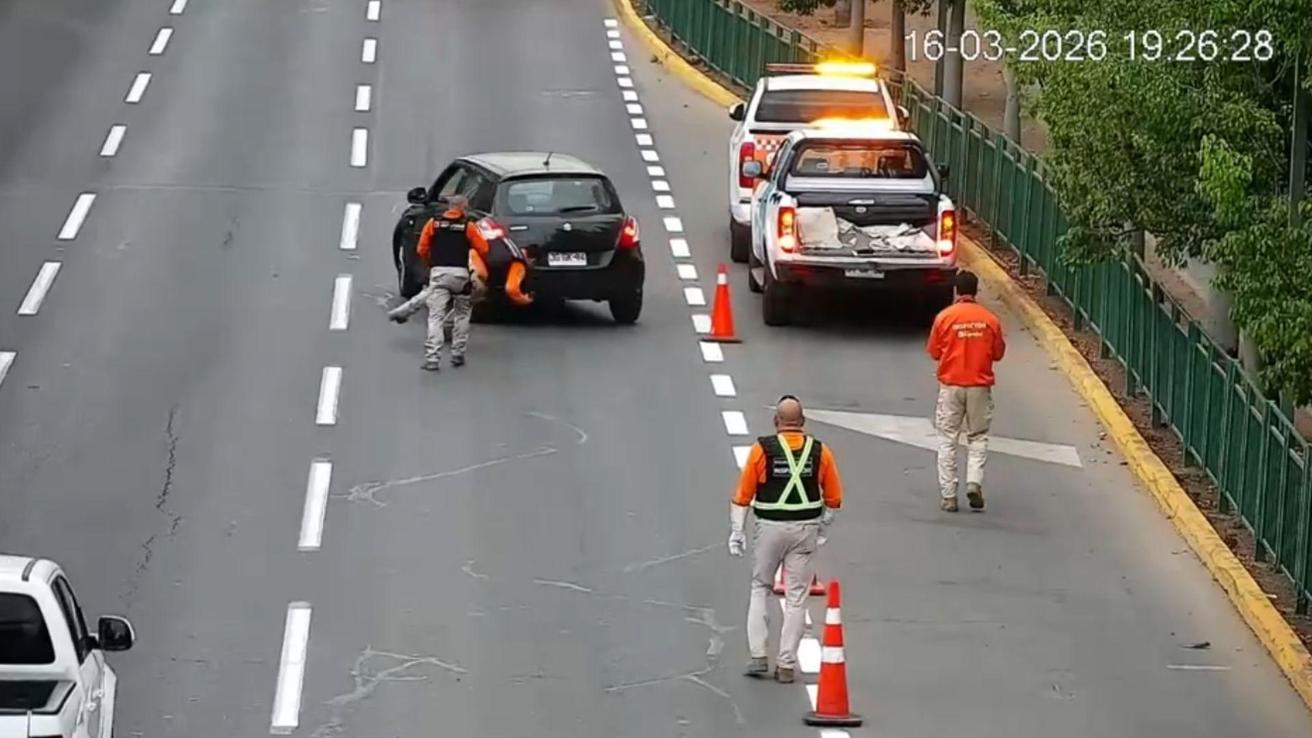 Conductora fue localizada y detenida: Atropellan a inspector municipal tras intento de fiscalización en Lo Barnechea