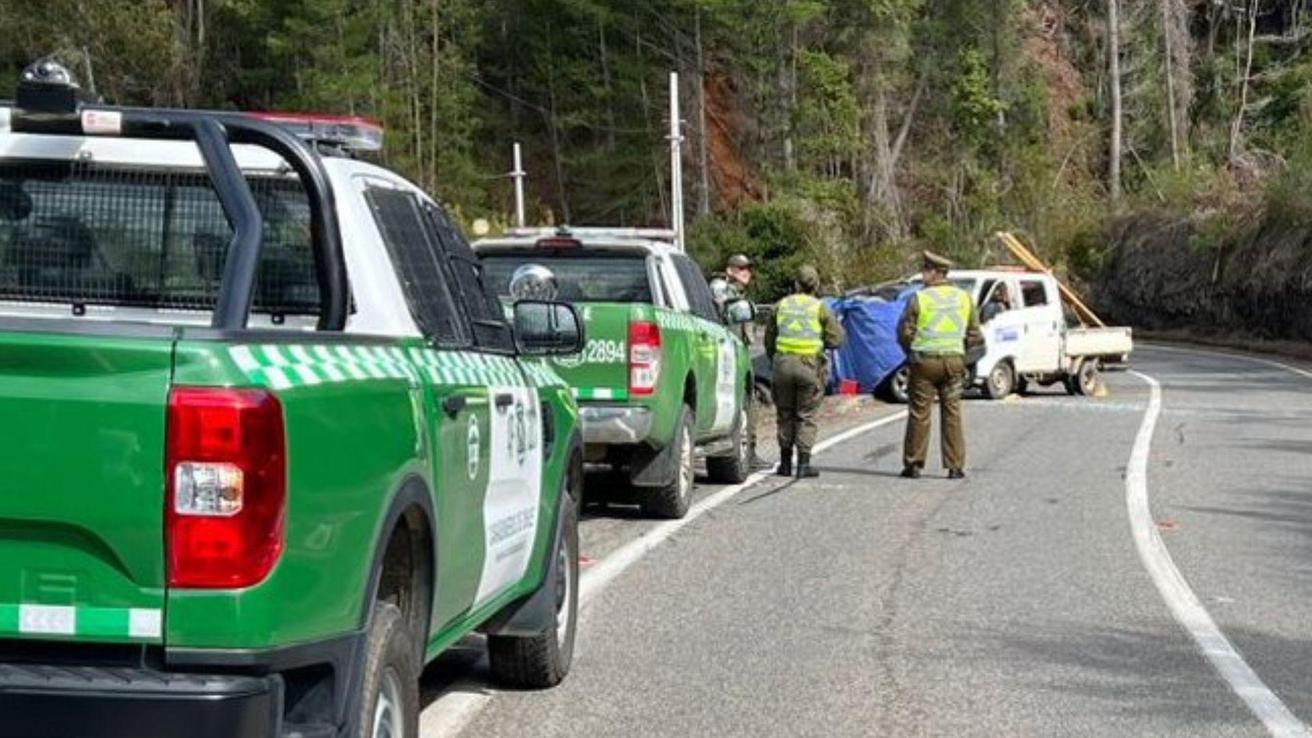 Mujer de 64 años fallece y cinco personas resultan heridas tras grave accidente vehicular en Cobquecura