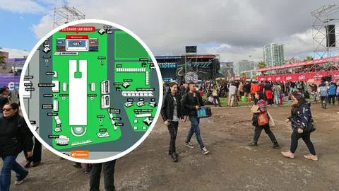 Mapa oficial del REC 2026: Así será la distribución de los escenarios y balcones este año