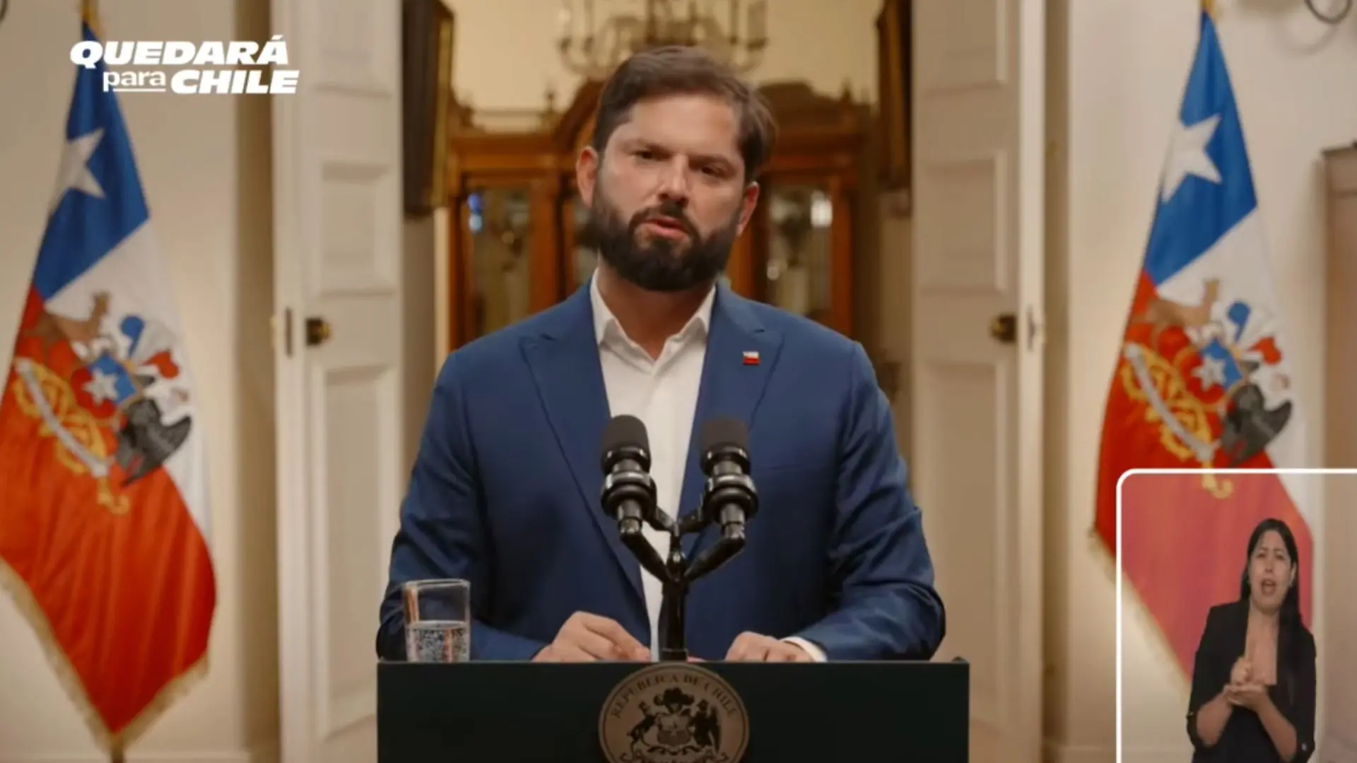 Repasando los logros, las deudas y con un mea culpa por caso Monsalve: Así fue la última cadena nacional del presidente Boric