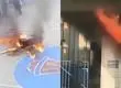 Alumno lanzó una molotov en Liceo de Lastarria: Profesor resultó lesionado