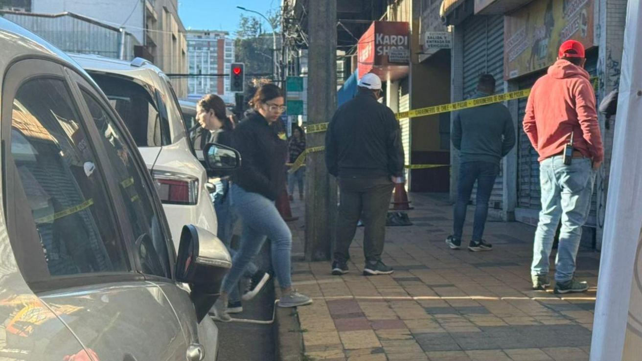 Hombre fallece en la vía pública en el centro de Concepción