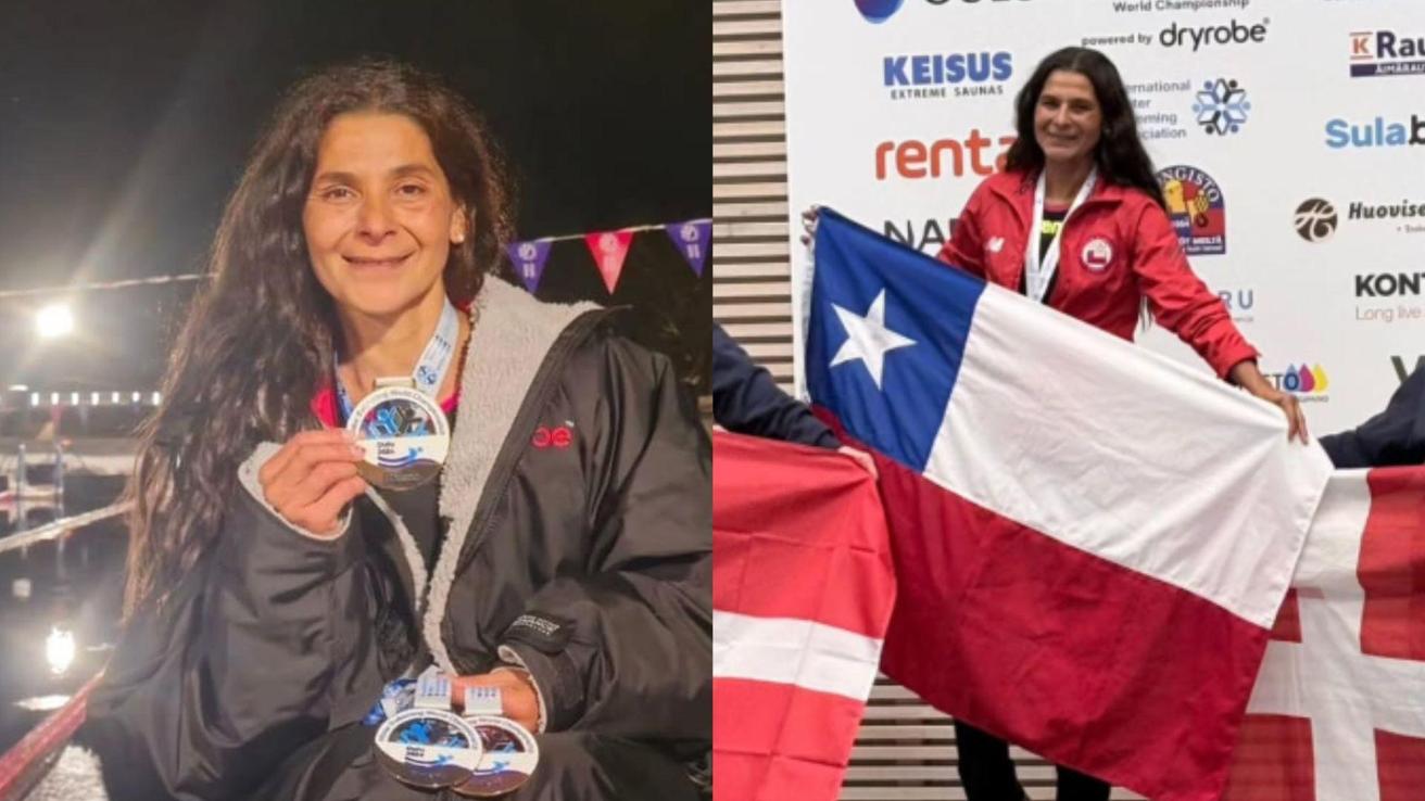 Nadadora de Tomé se vuelve campeona en el Mundial de Aguas Gélidas en Finlandia
