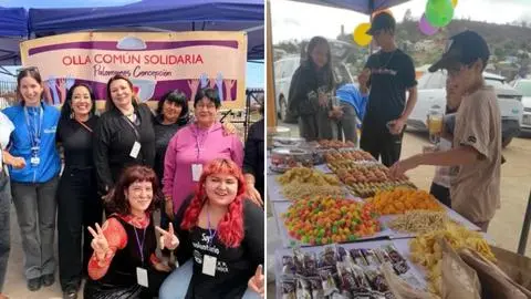 Celebran cumpleaños de 50 niños y niñas de sectores afectados por los incendios forestales del Biobío