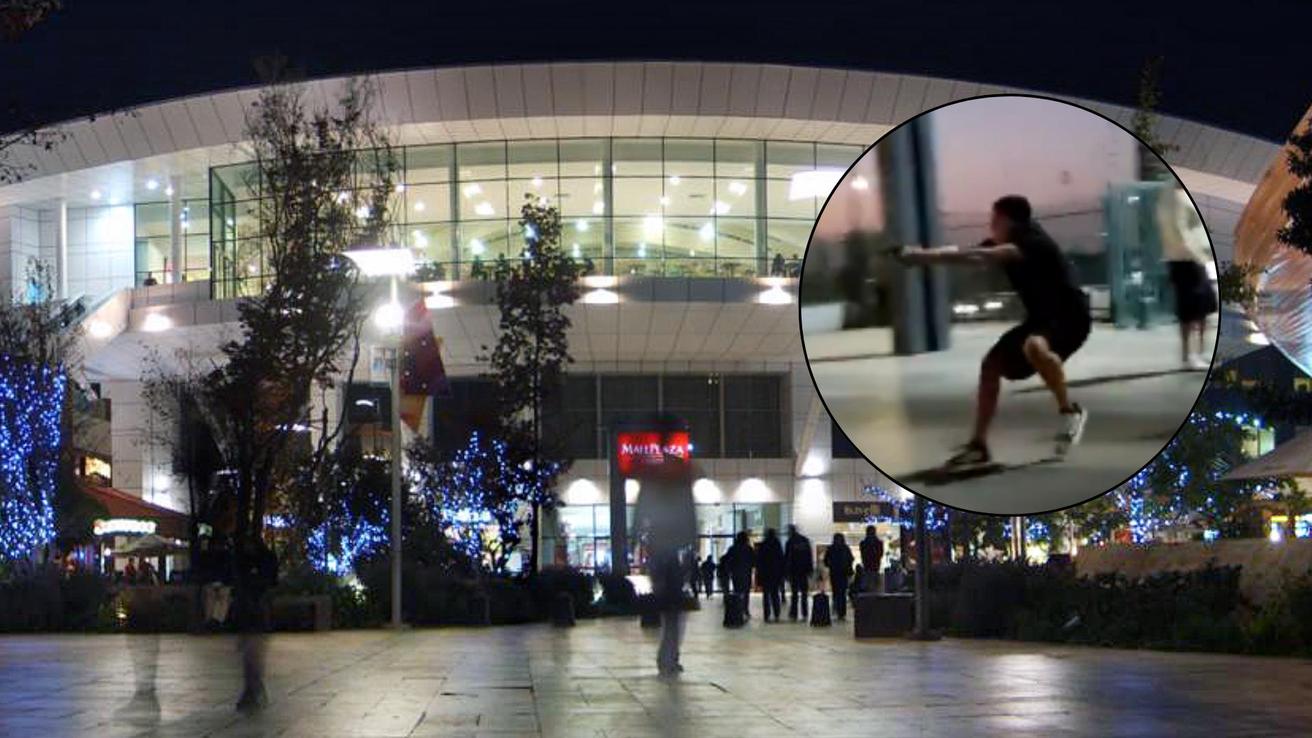 ‘Mechero’ balea a guardia de seguridad del Mall Plaza Oeste