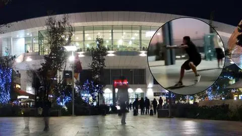 ‘Mechero’ balea a guardia de seguridad del Mall Plaza Oeste