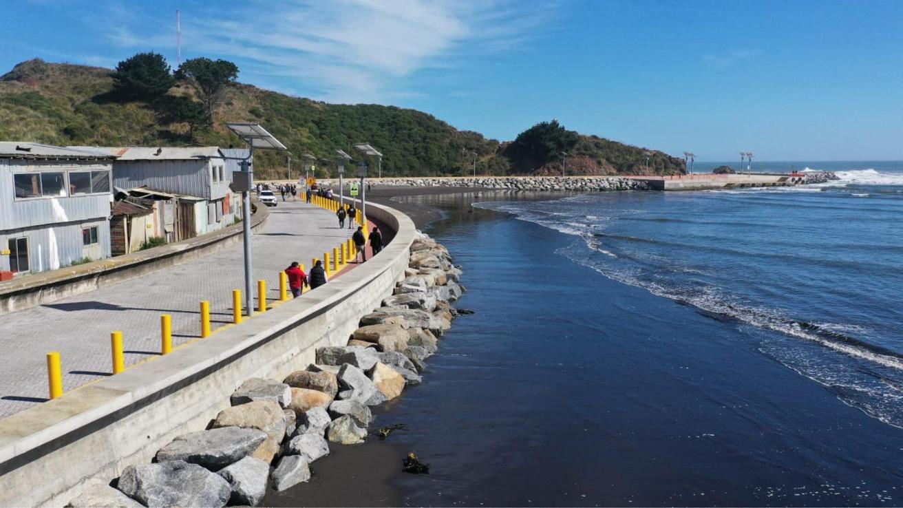 Inauguran nuevo frente de atraque en Caleta Quidico para impulsar la pesca artesanal y el turismo en Tirúa