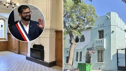 Cuánto cuesta la casa donde vivió Boric en Barrio Yungay: Vivienda tiene 13 dormitorios, 9 baños y 3 cocinas