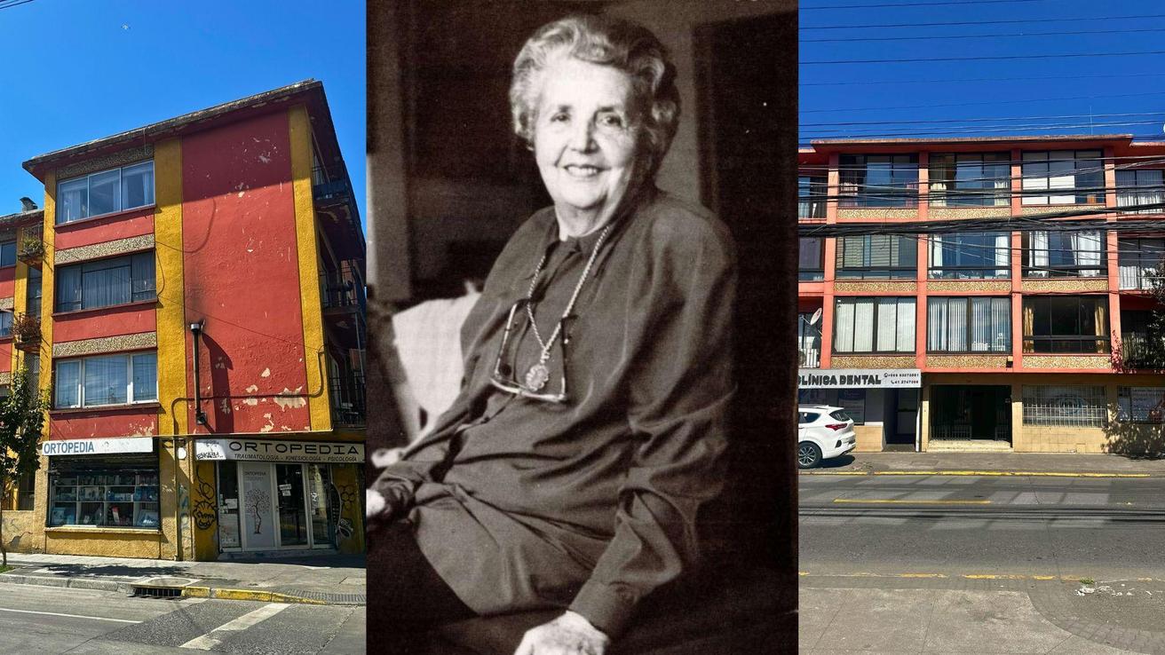 Luz Sobrino: Arquitecta de la reconstrucción y opositora a la dictadura en Concepción