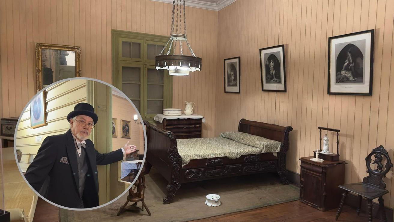 Ya se pueden visitar las habitaciones que pasaron 16 años cerradas en la casona de Pedro del Río Zañartu en Hualpén