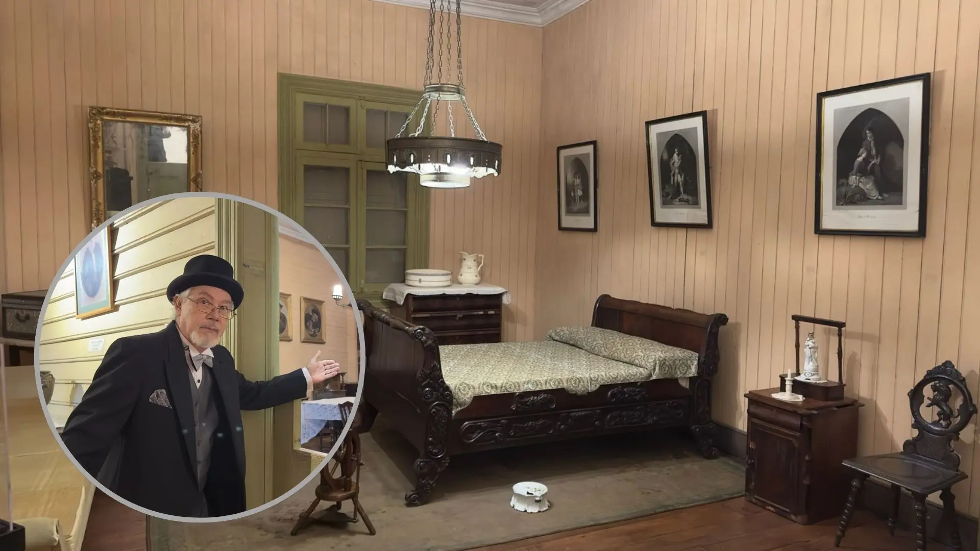 Ya se pueden visitar las habitaciones que pasaron 16 años cerradas en la casona de Pedro del Río Zañartu en Hualpén