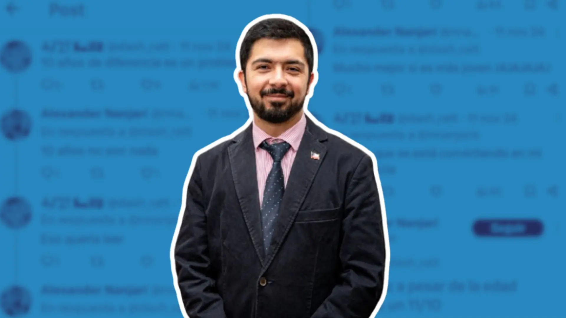 Alexander Nanjarí responde tras publicaciones borradas: “Sacadas de su contexto original”