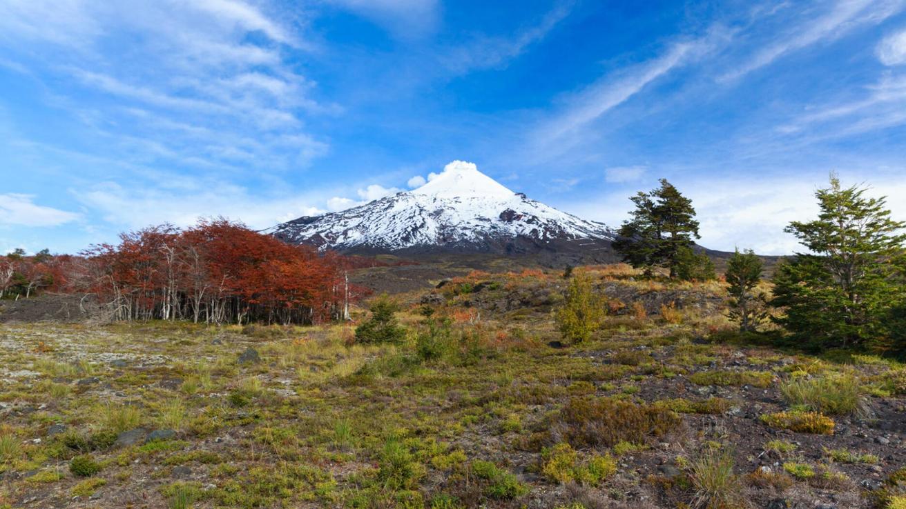 Continúa la búsqueda de dos hombres extraviados en el Parque Nacional Villarrica