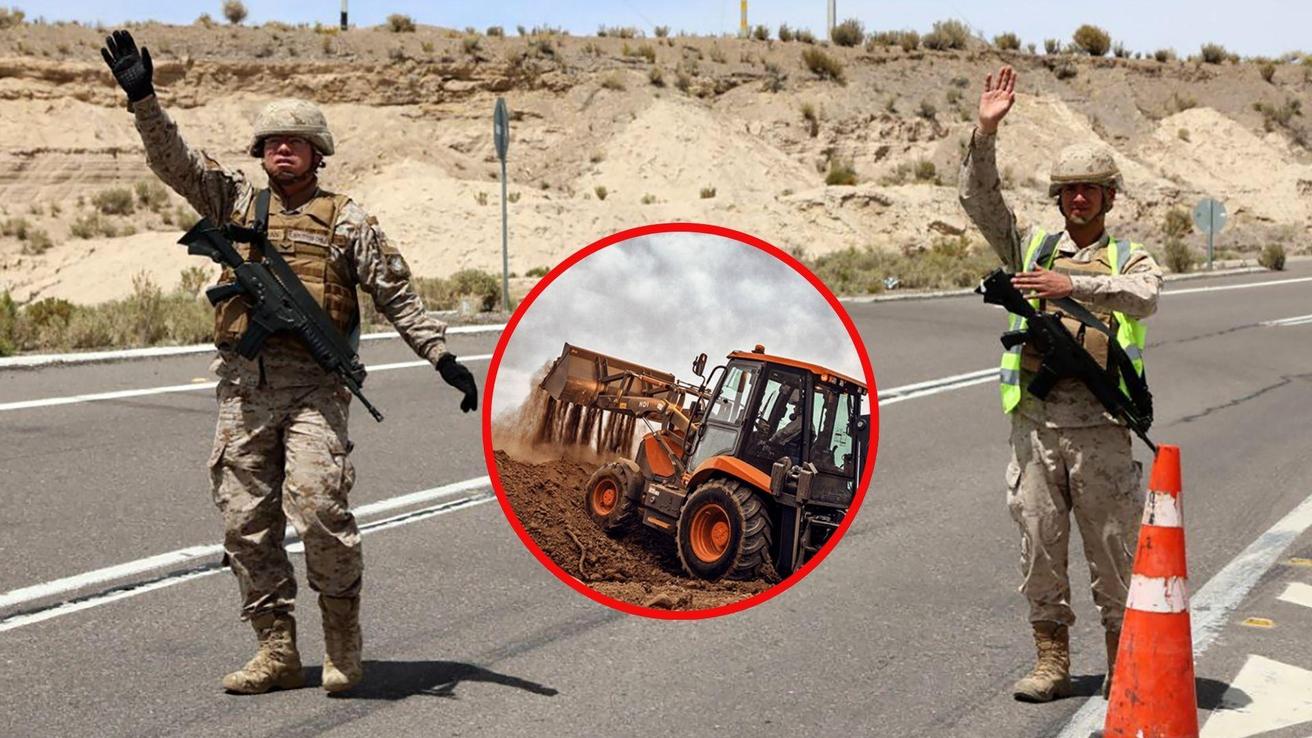 Esta semana debiera comenzar la construcción de la zanja en la frontera norte de Chile