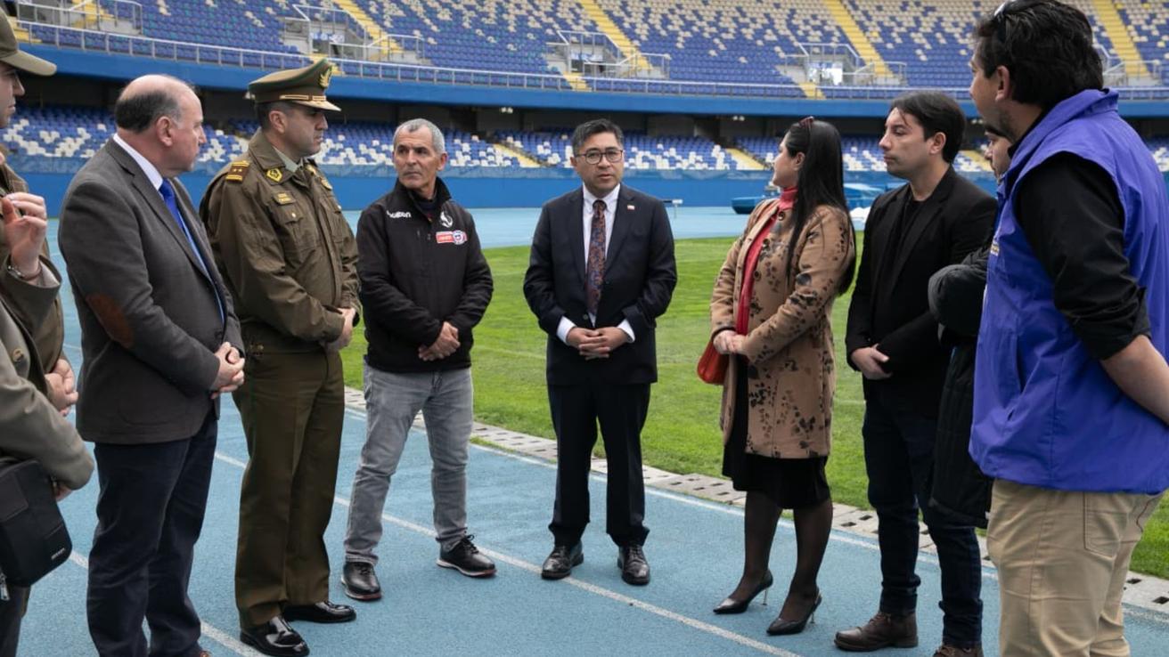 Tres anillos y sin venta de alcohol: Afinan medidas de seguridad para partido entre UdeC y Colo Colo