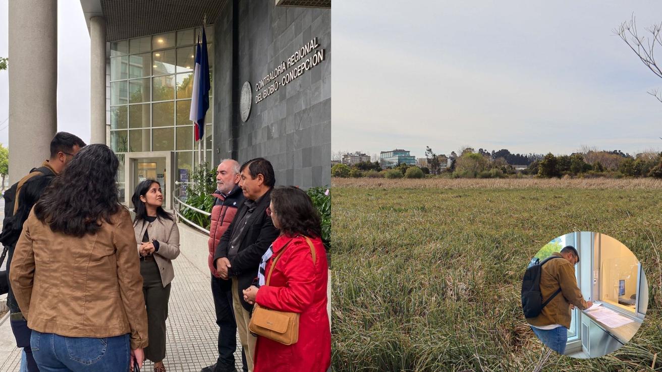 “Se va a inundar todo”: Vecinos y concejales presentan denuncia en contra de megaproyecto en humedal Vasco da Gama