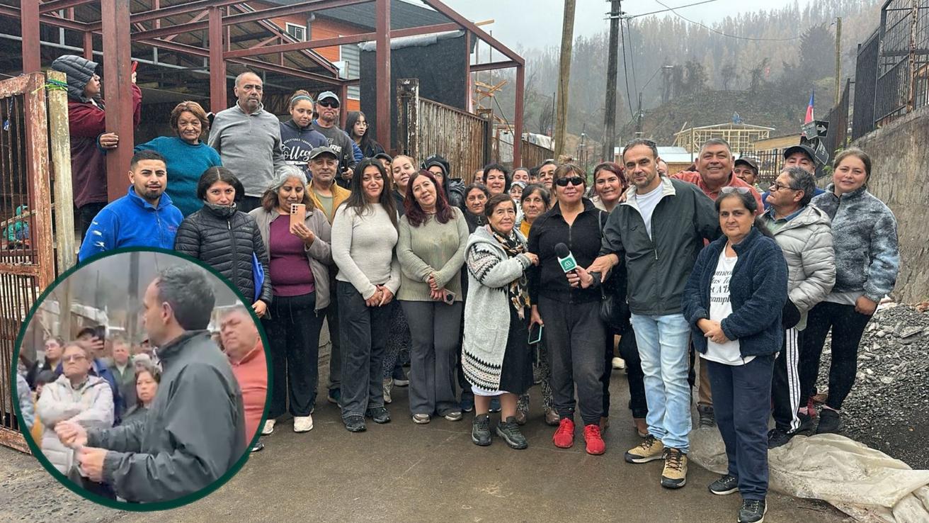 “Sepu” llega a zonas afectadas por incendios forestales en el Biobío