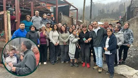 “Sepu” llega a zonas afectadas por incendios forestales en el Biobío