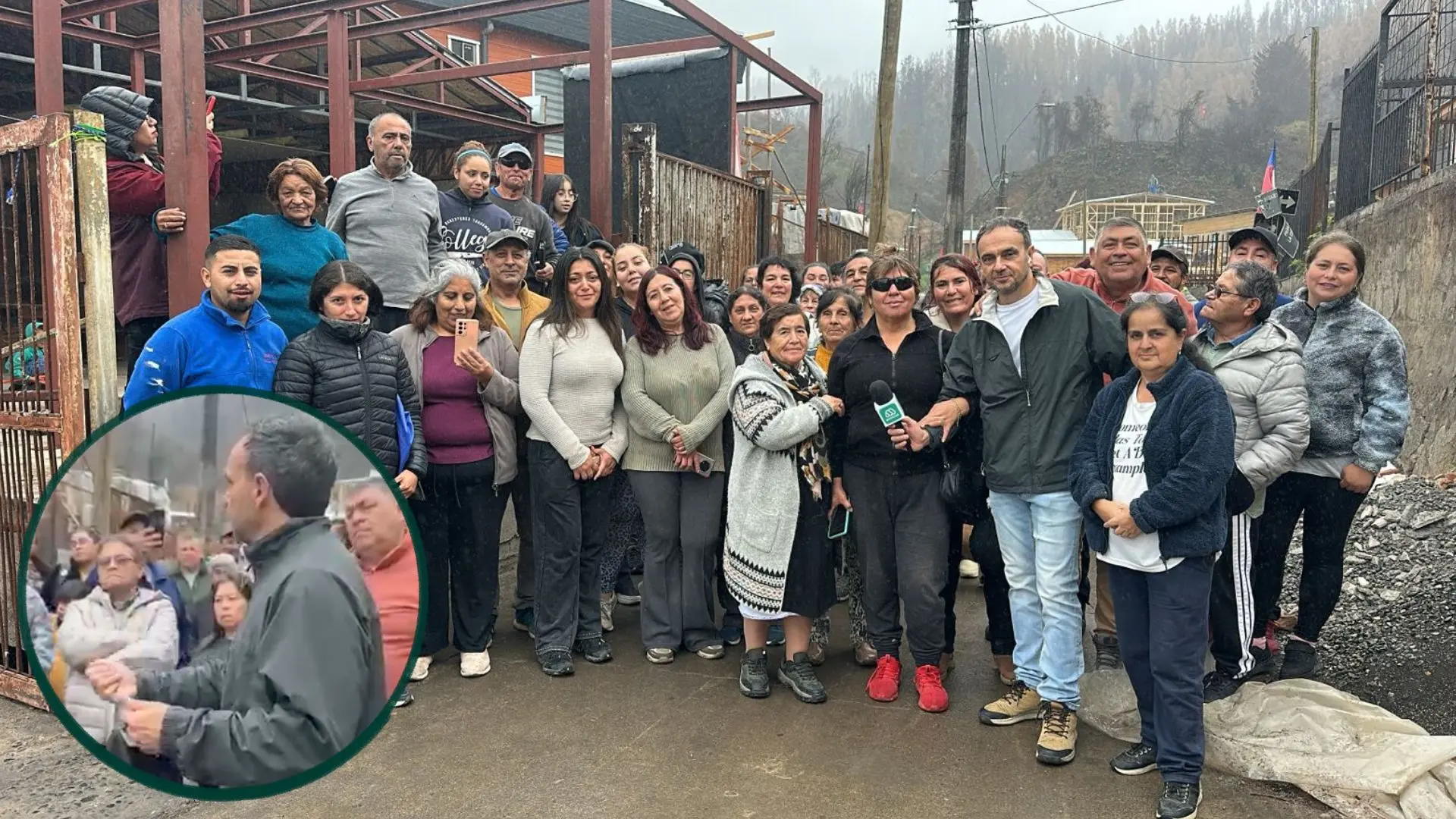 “Sepu” llega a zonas afectadas por incendios forestales en el Biobío