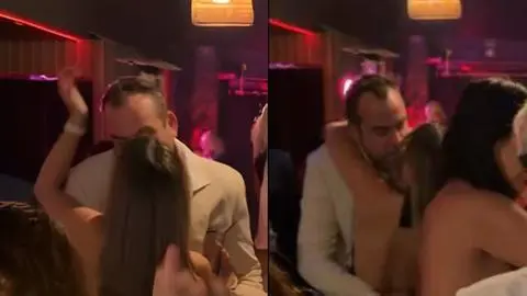 Captan “casualmente” a Kaminski en acaramelado baile con mujer en historia subida por conocido influencer del Biobío a Instagram