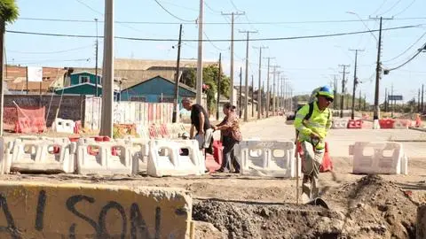 Vivienda pretende finalizar obras del Eje Colón entre Hualpén y Talcahuano a fin de año