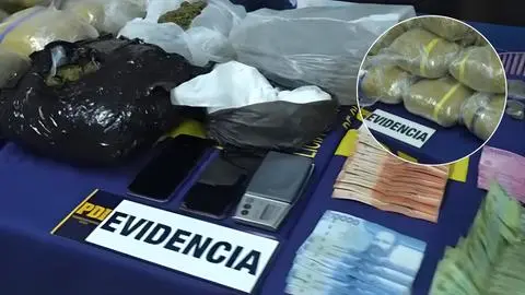 Golpe al narcotráfico: incautan $250 millones en drogas tras operativo Estación Central y detienen a cinco personas