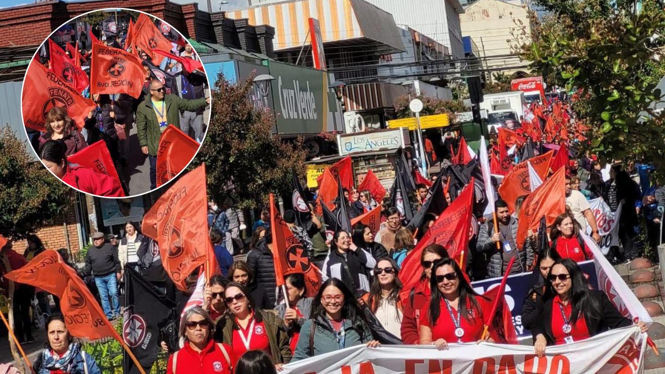 Fenats Biobío anuncia movilización en Concepción ante recorte presupuestario en Salud