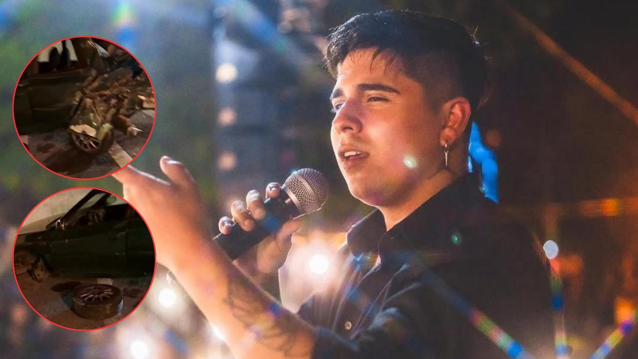 Conocido cantante que representó a Concepción en The Voice sufre accidente de tránsito de alta energía