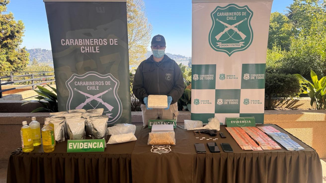 Cae “El Gitano”: Conocido traficante del Gran Concepción tenía hasta un “laboratorio narco”