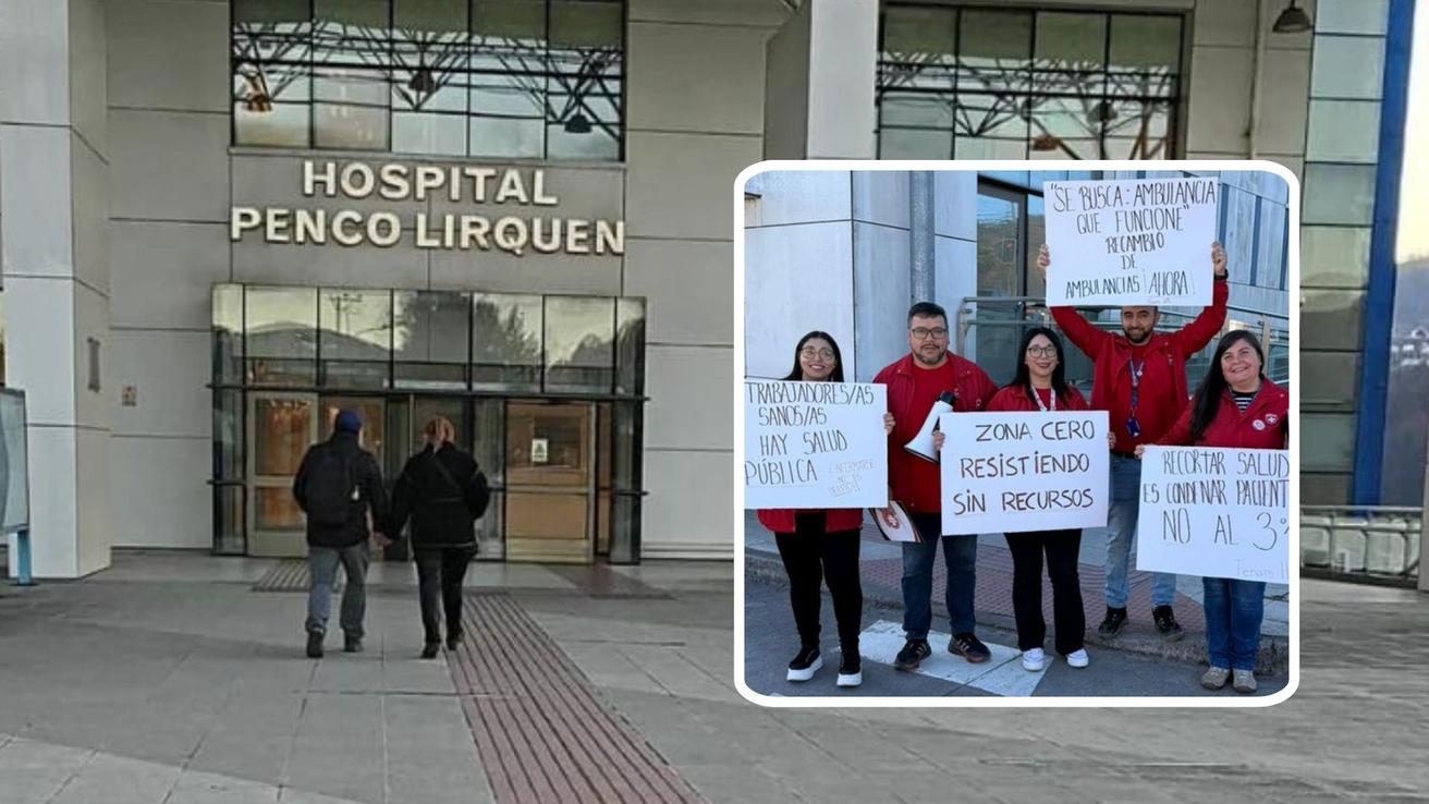 Funcionarios que perdieron todo en megaincendio deben volver al Hospital Penco Lirquén: denuncian falta de reemplazos y sobrecarga laboral