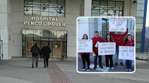 Funcionarios que perdieron todo en megaincendio deben volver al Hospital Penco Lirquén: denuncian falta de reemplazos y sobrecarga laboral