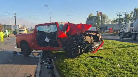 Identifican y capturan al conductor que provocó grave accidente y colapso vial en el Gran Concepción: Iba en estado de ebriedad