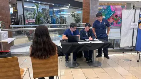 Habilitan punto de vacunación contra la influenza en Mall del Centro Concepción