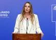 “Estamos trabajando contra la seguridad”: La particular declaración de la ministra Sedini en medio de vocería