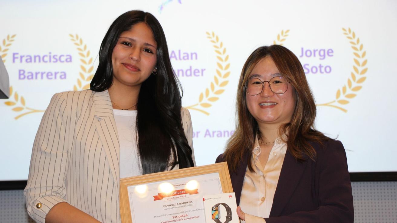 Estudiante de Concepción viajará a China para representar a Chile en la final mundial de Huawei ICT