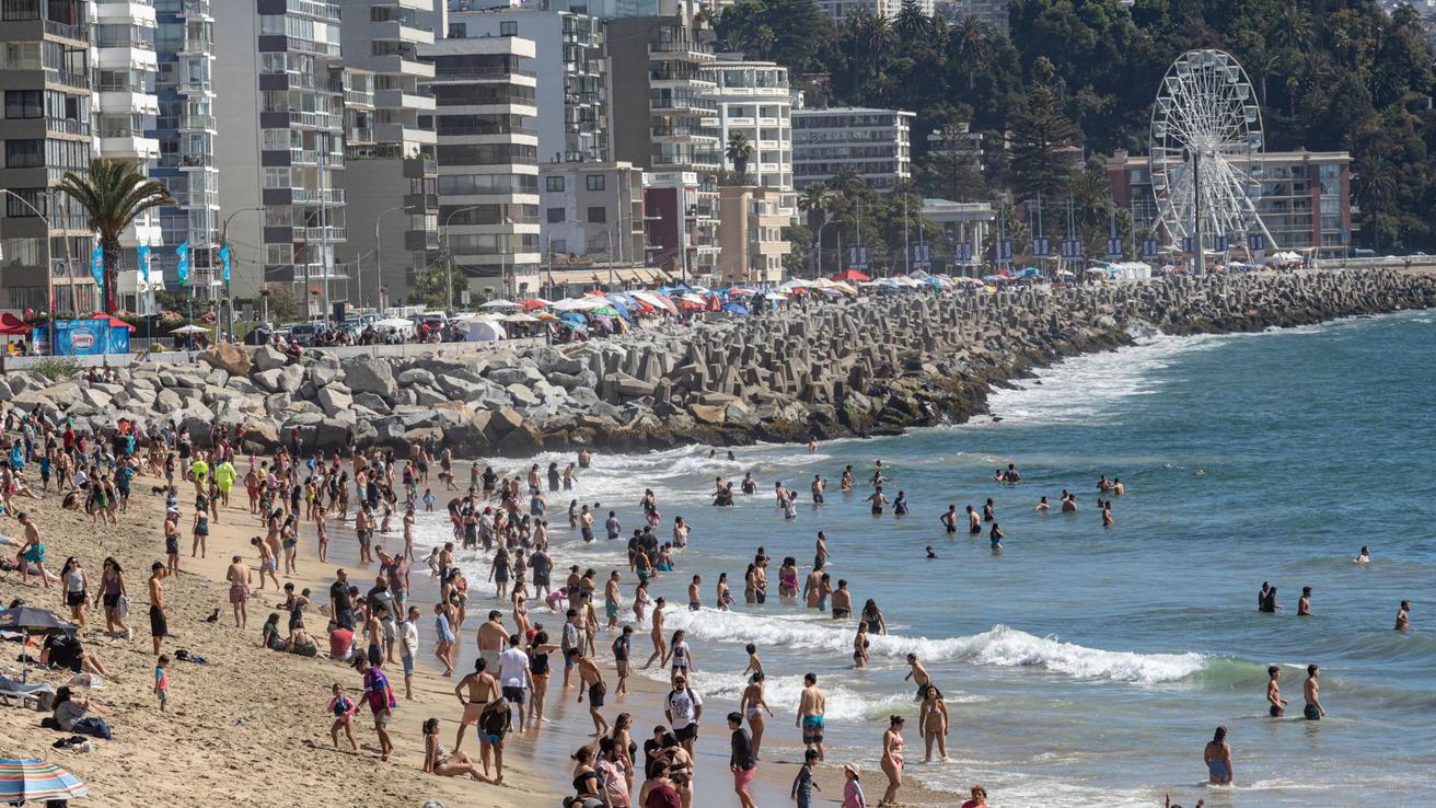 Video muestra cómo sería un tsunami tras terremoto de magnitud 9 en Viña del Mar: mar avanzaría hasta 4 kilómetros