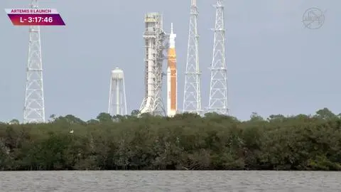 Sigue aquí en vivo el lanzamiento de la misión Artemis II de la NASA a la Luna