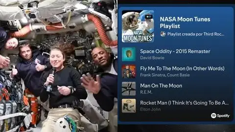 De BTS a David Bowie: la playlist que acompaña a Artemis II rumbo a la Luna