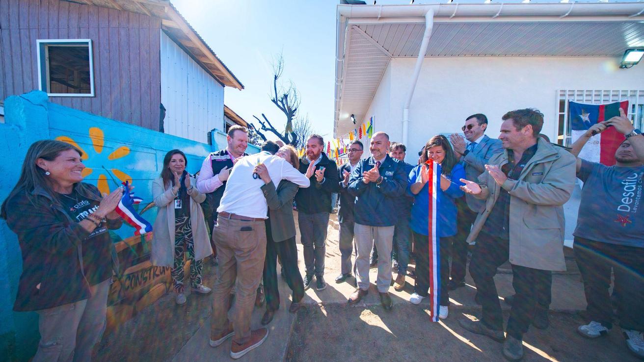Villa Italia vuelve a levantarse: inauguran sede social y jardín infantil tras incendios en Penco