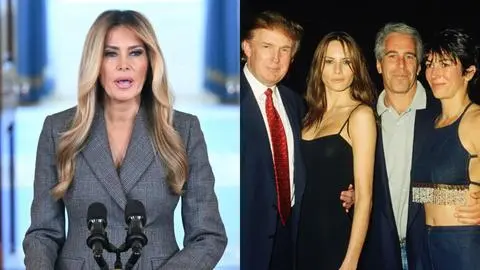 Melania Trump pide audiencias públicas ante el Congreso para denunciantes del Caso Epstein