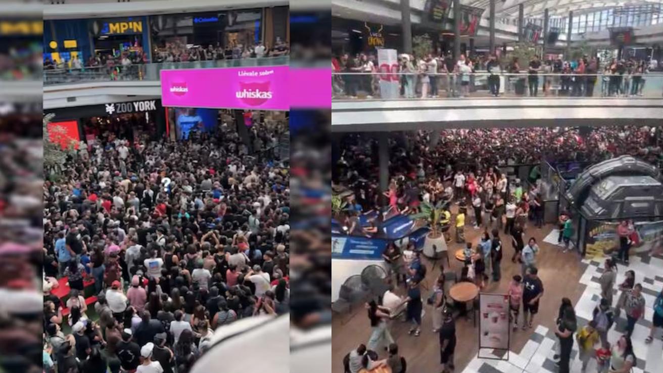 Mall Plaza Vespucio se querella contra influencers que generaron caos al lanzar 700 mil pesos en efectivo