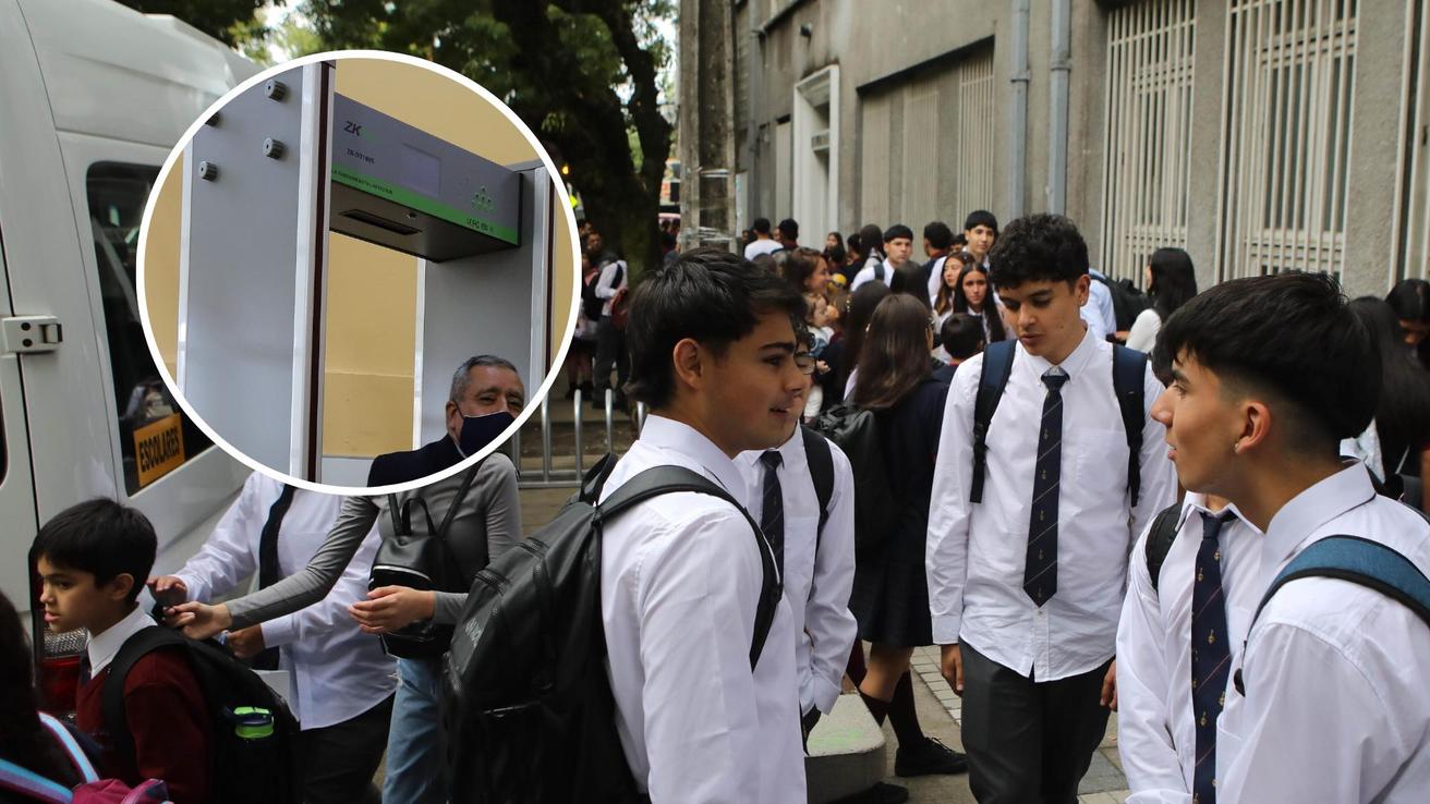 Publican ley que permite detectores de metales en establecimientos educacionales de Chile en medio de aumento de hechos violentos